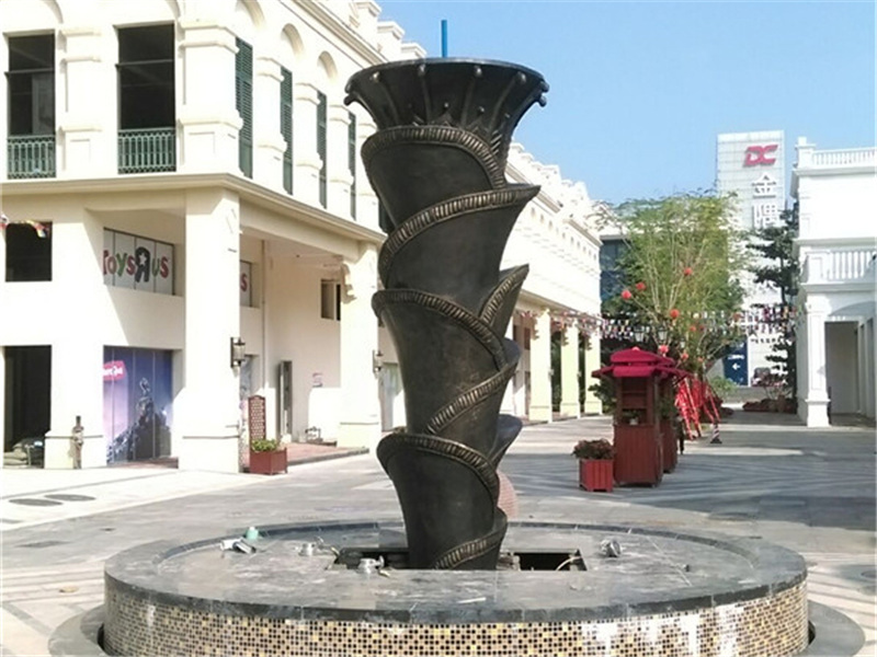 西溪里鑄銅跌水景觀(guān)